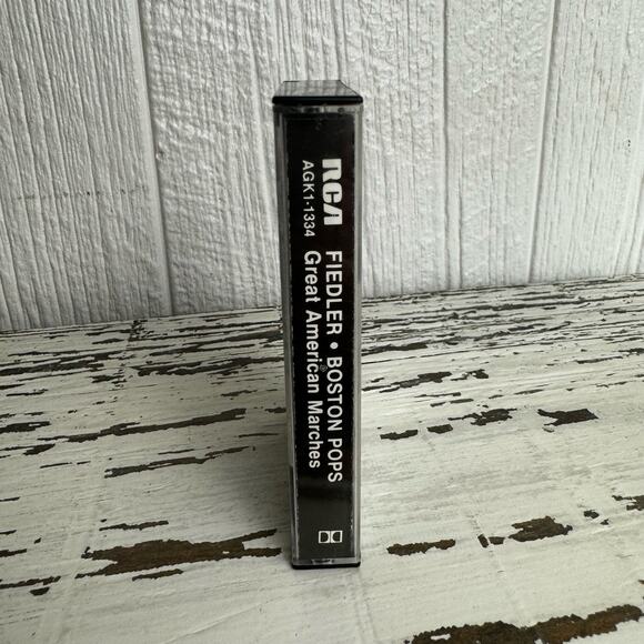 Arthur Fiedler and the Boston Pops Great American Marches Cassette Tape Vintage - Picture 3 of 7
